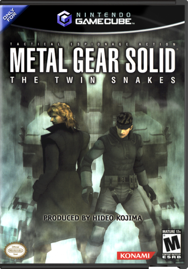 Metal Gear Solid: The Twin Snakes – GameCube (GC) Front Cover Art for this GameCube Video Game
