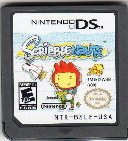 Scribblenauts cartridge for Nintendo DS (DS) puzzle action video game