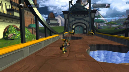 atchet & Clank Collection PlayStation 3 PS3 video game featuring action adventure platforming gameplay Ratchet and Clank characters colorful planets exploration weapon upgrades puzzle solving combat challenges and classic PlayStation gameplay retro video game collection collectible gaming appeal gameplay