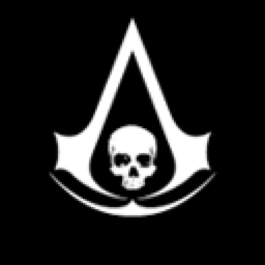 Assassin's Creed IV: Black Flag console logo art for Nintendo Wii U (WiiU) video game