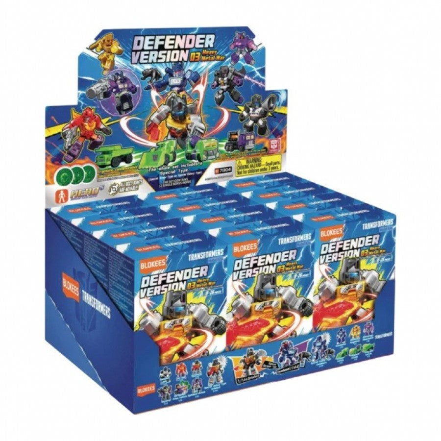 Blokees: Transformers - Defender Version 03 Heavy Metal War Blind Box ...