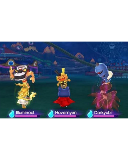 Yo-kai Watch 2 Psychic Specters Nintendo 3DS video game, PAL import edition, RPG adventure, monster collecting and battles, handheld console title gameplay screenshot