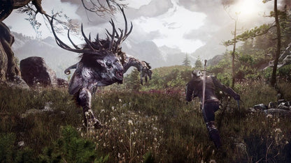 The Witcher 3: Wild Hunt – PlayStation 4 (PS4) video game gameplay, open-world action role-playing game