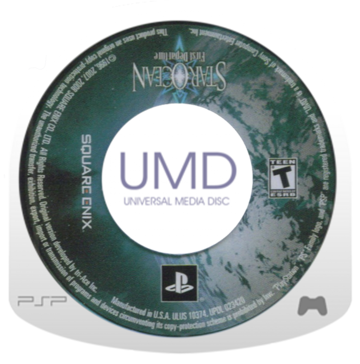 Star Ocean: First Departure disc for PlayStation Portable (PSP) action role-playing game