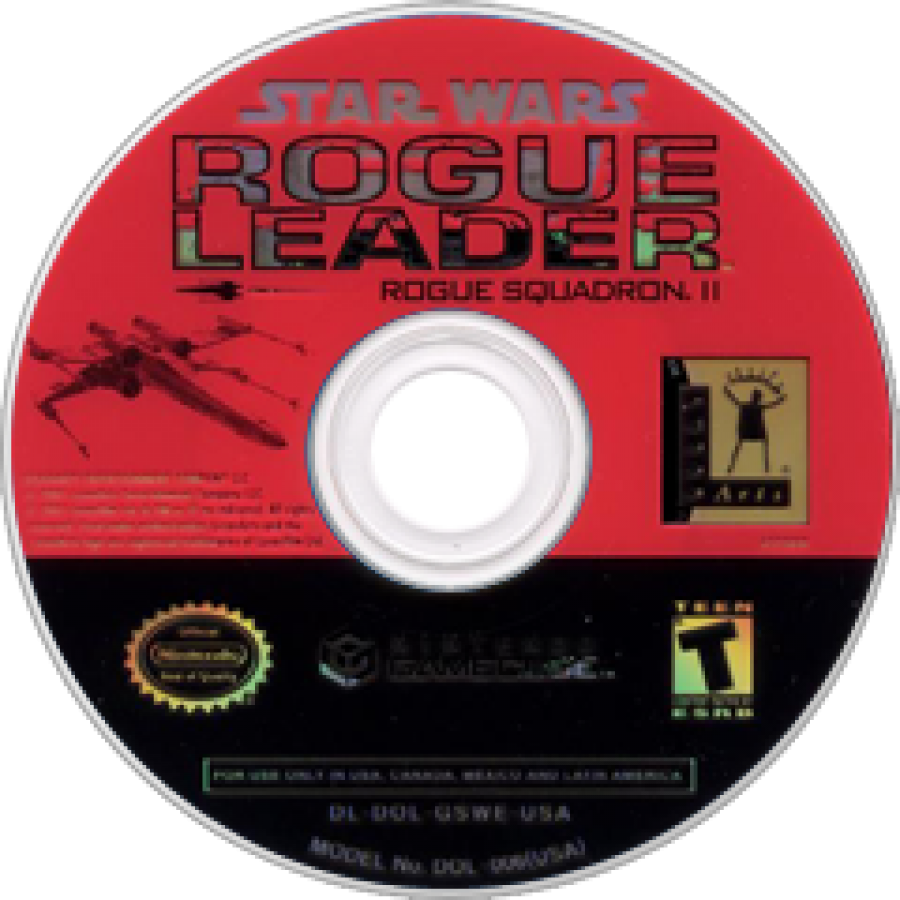 Star Wars Rogue Leader [Player's Choice] disc game cover for Nintendo GameCube