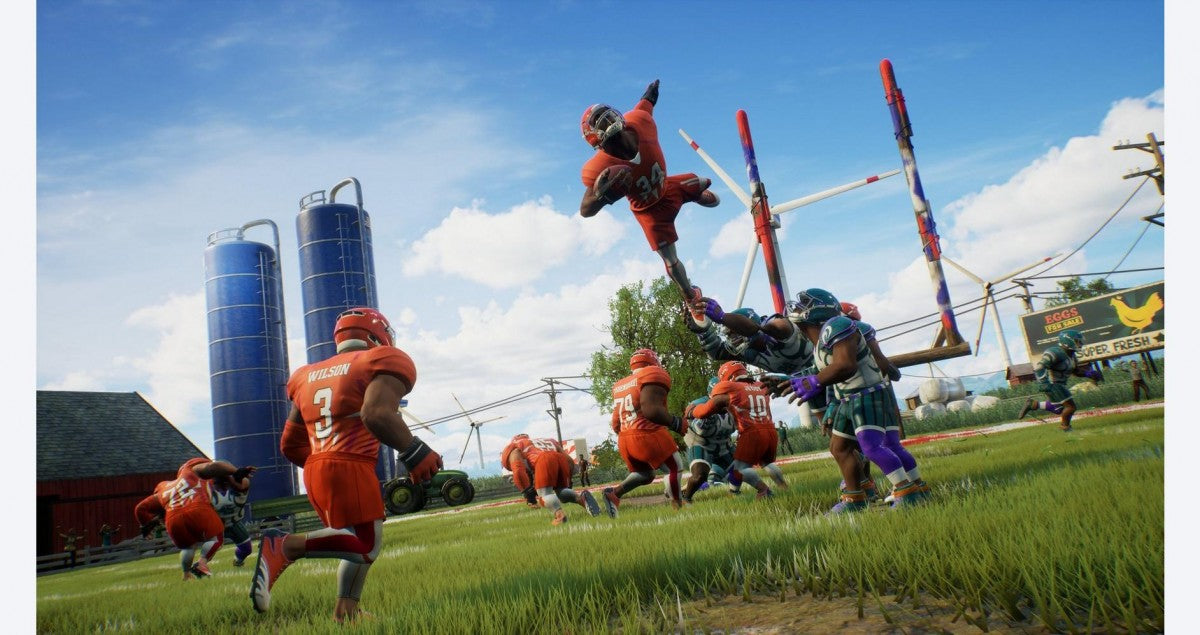 Wild Card Football gameplay image for Nintendo Switch (NS) video game