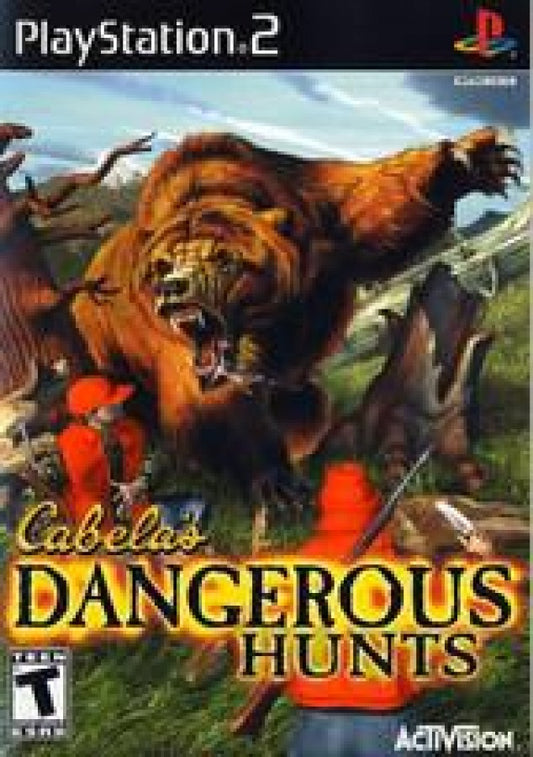 Cabela's Dangerous Hunts cover art for PlayStation 2 (PS2) video game