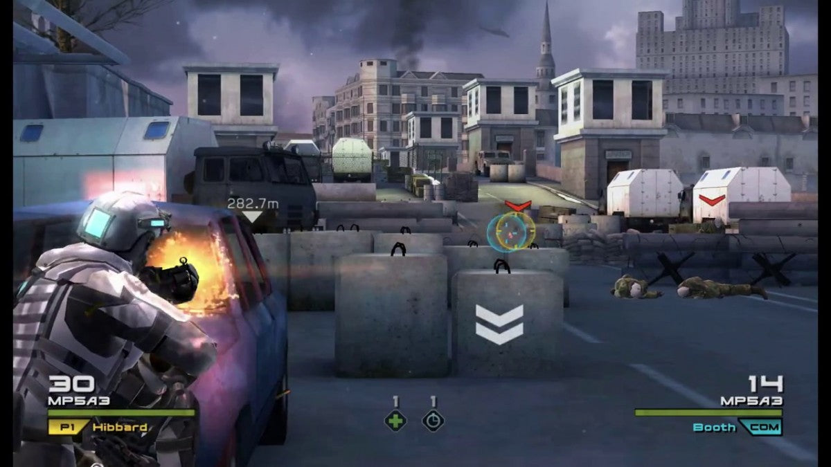 Tom Clancy’s Ghost Recon gameplay for Nintendo Wii (Wii) featuring tactical squad‑based combat, motion‑controlled shooting, and missions set in modern military operations.