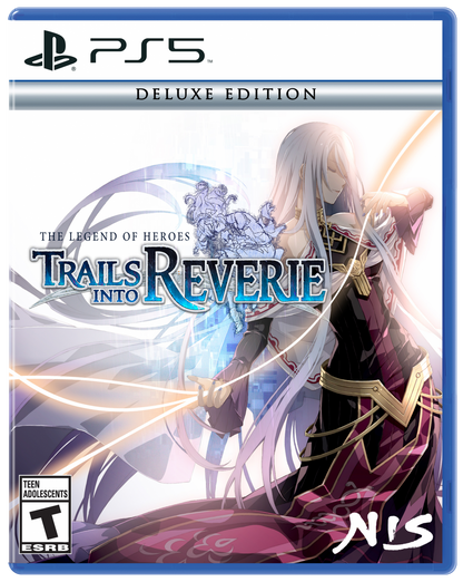 The Legend of Heroes Trails into Reverie PS5 game featuring deep JRPG storytelling, turn-based combat, and an expansive interconnected narrative on PlayStation 5 cover art