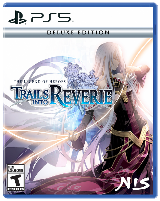 The Legend of Heroes Trails into Reverie PS5 game featuring deep JRPG storytelling, turn-based combat, and an expansive interconnected narrative on PlayStation 5 cover art