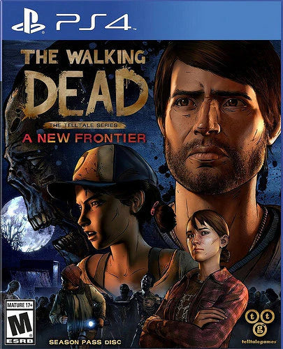 The Walking Dead: A New Frontier cover art for PlayStation 4 (PS4) video game