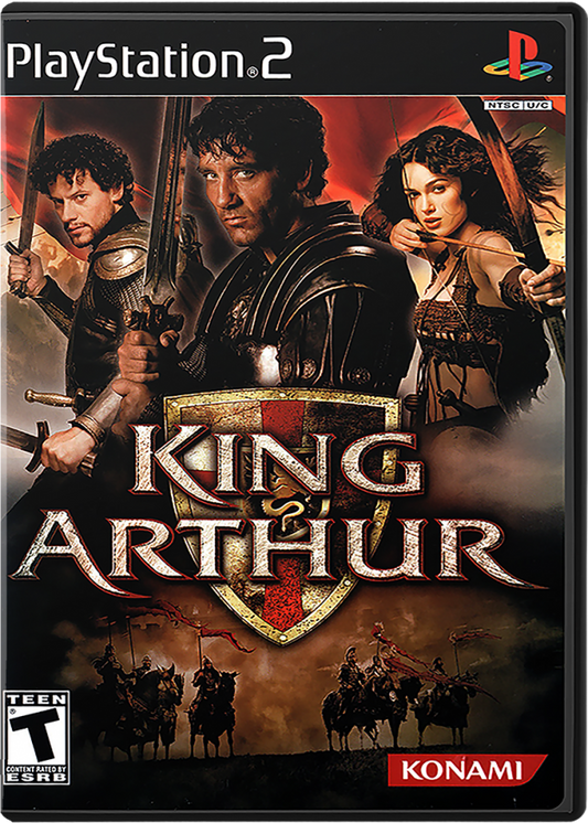 King Arthur cover art for PlayStation 2 (PS2) video game