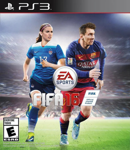 FIFA 16 cover art for PlayStation 3 (PS3) video game