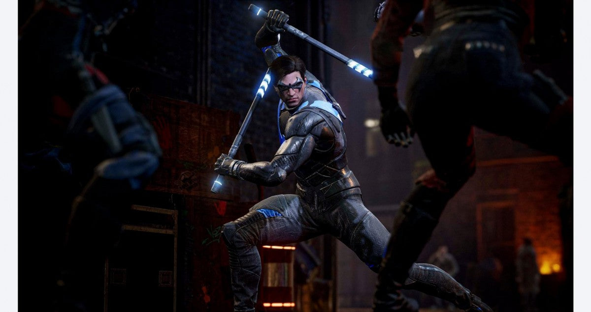 Gotham Knights Deluxe Edition Xbox Series X video game Gotham Knights superhero action RPG open world Batman universe cooperative combat console title Xbox Series X release gameplay