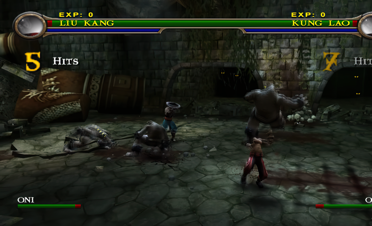 Mortal Kombat Shaolin Monks PlayStation 2 (PS2) beat em up action video game gameplay