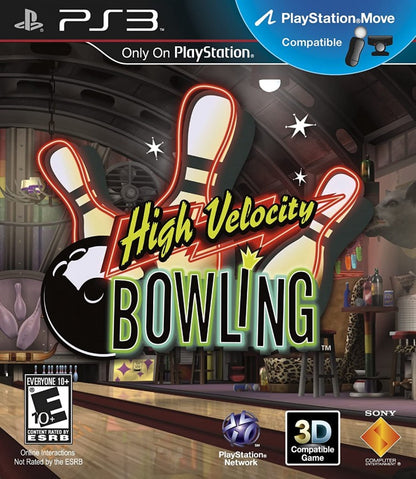 High Velocity Bowling cover art for PlayStation 3 (PS3) video game