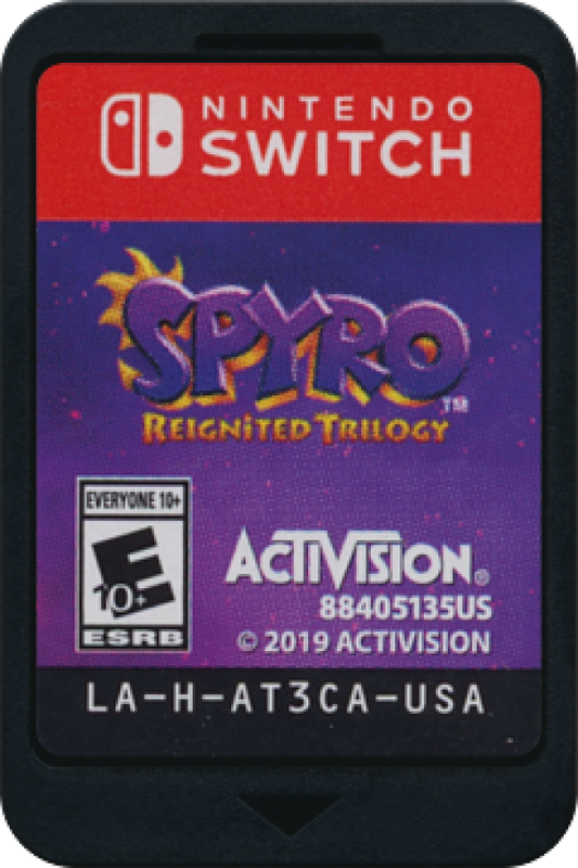 Spyro: Reignited Trilogy – Nintendo Switch (NS) cartridge for video game for NS