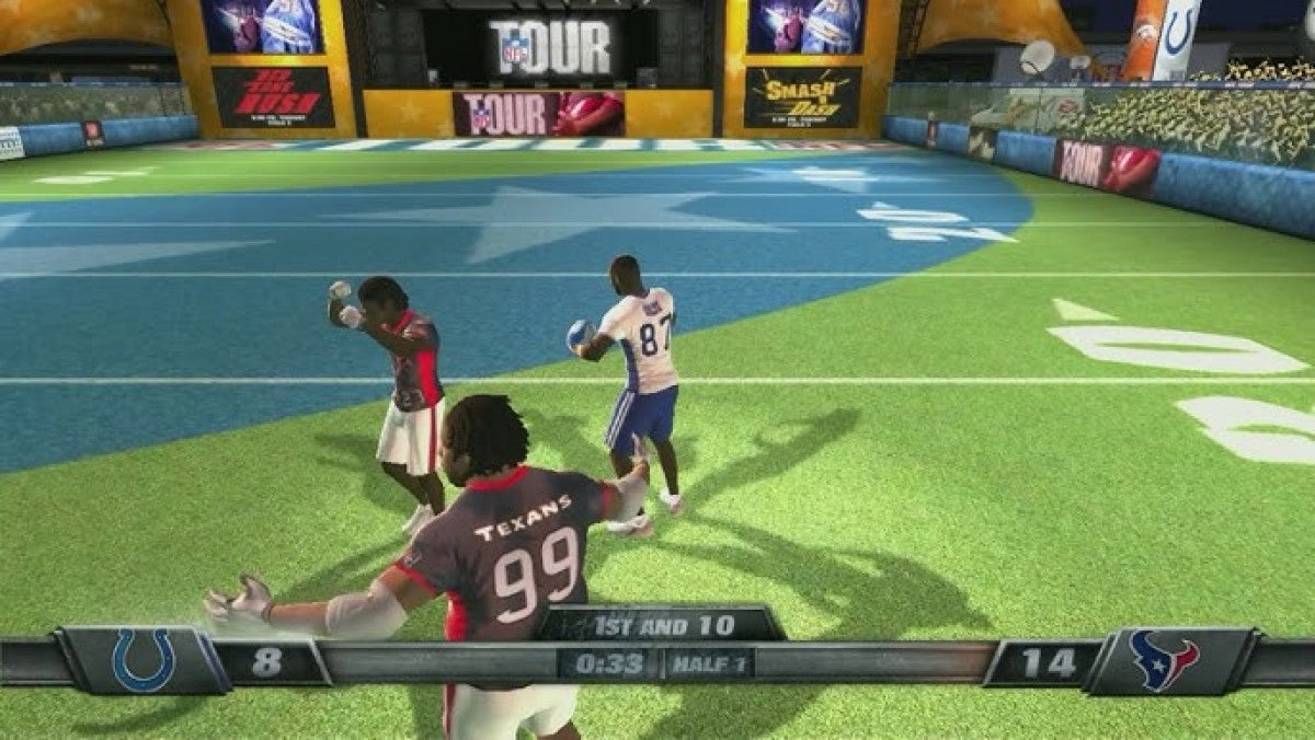 NFL Tour gameplay for PlayStation 3 (PS3) video game
