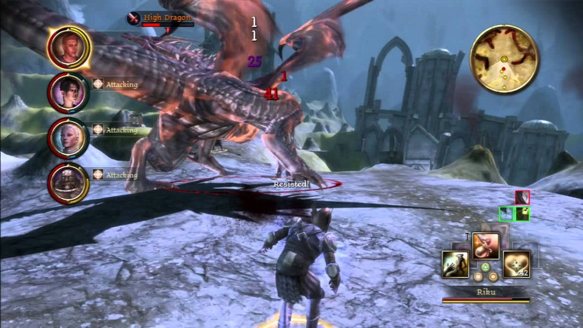 Dragon Age Origins gameplay for PlayStation 3 (PS3) video game