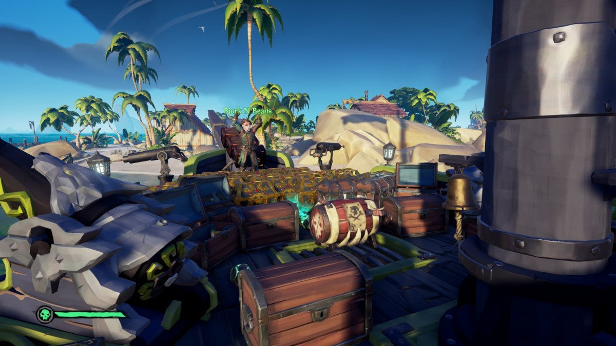 Sea of Thieves Xbox One open-world pirate adventure with cooperative sailing exploration and treasure hunting gameplay