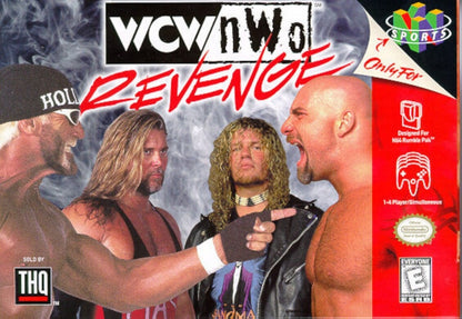 WCW vs nWo Revenge cover art for Nintendo 64 N64 video game
