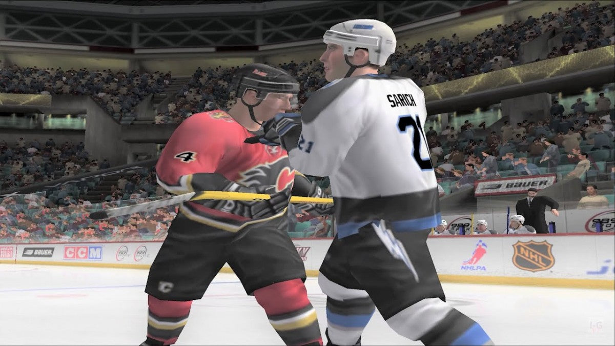 Gretzky NHL 2005 gameplay for Playstation 2 video game