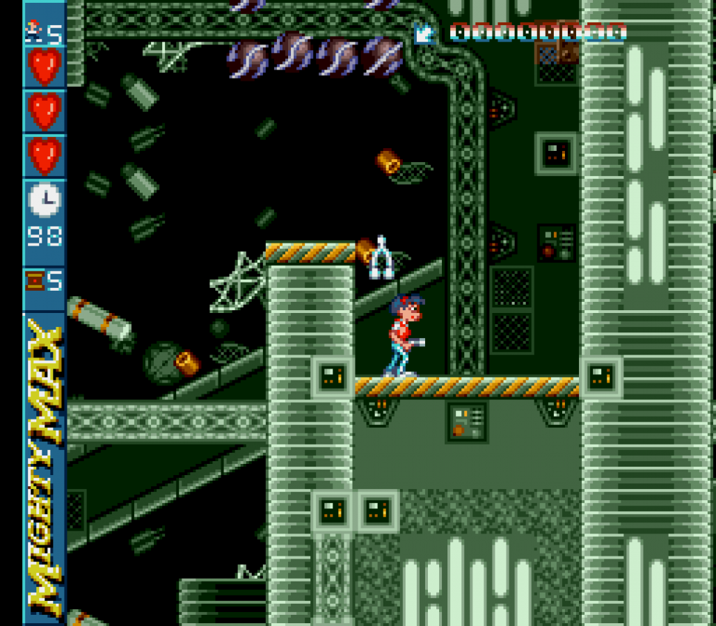 The Adventures of Mighty Max Sega Genesis retro video game action platformer gameplay (1994)