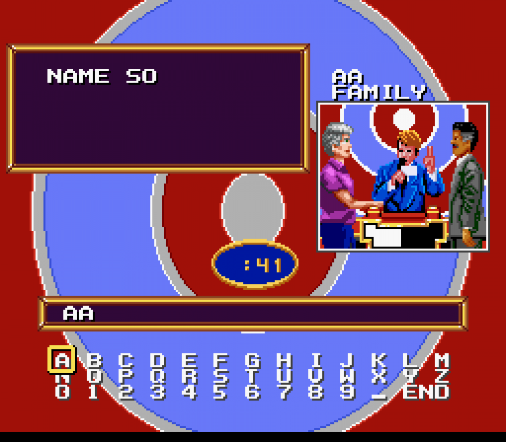 Family Feud gameplay image for Super Nintendo Entertainment System SNES retro video game