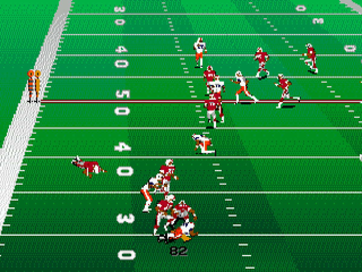 College Football USA 96 gameplay for Sega Genesis GEN video game