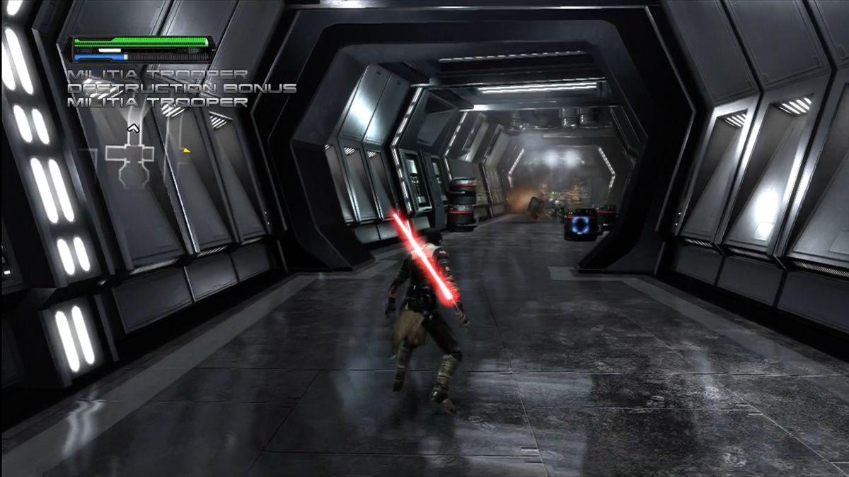 Star Wars: The Force Unleashed PS3 action-adventure video game gameplay