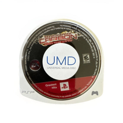 Need for Speed: Carbon - Own the City [Greatest Hits] disc for PlayStation Portable (PSP) racing game
