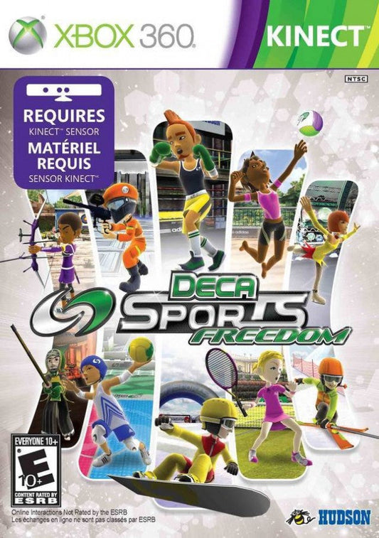 Deca Sports: Freedom cover art for Xbox 360 (X360) video game