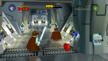 LEGO Star Wars: The Complete Saga Greatest Hits edition for PlayStation 3 action adventure game featuring Episodes I–VI co op gameplay unlockable characters puzzles family friendly multiplayer gameplay  