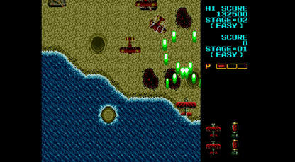 Fire Shark Sega Genesis GEN for retro video game enthusiasts featuring classic vertical scrolling shoot em up gameplay aerial combat powerful weapon upgrades intense enemy waves challenging boss battles arcade style action and collectible gaming appeal gameplay