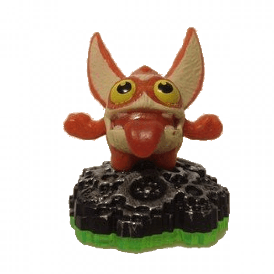 Sidekick Trigger Snappy Skylander figure inspired design featuring collectible miniature crocodile companion character aesthetic water themed sidekick hero cute fantasy creature design colorful action adventure gaming collectible presentation