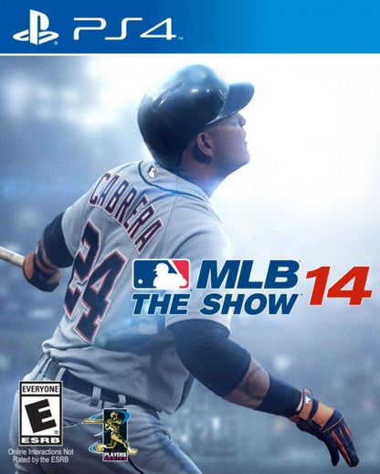 MLB 14: The Show – PlayStation 4 (PS4) video game cover art, baseball sports game