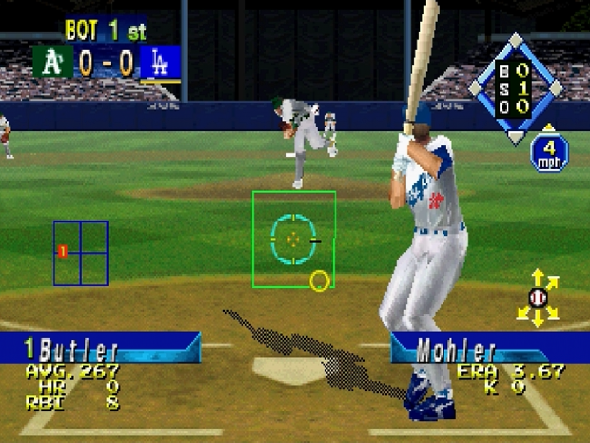 World Series Baseball 98 gameplay art for Sega Saturn (SS) video game