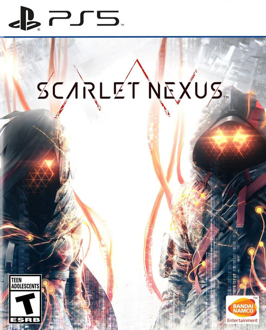 Scarlet Nexus cover art for PlayStation 5 (PS5) action role-playing video game
