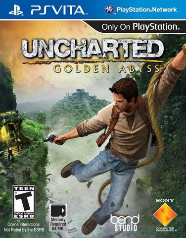 Uncharted: Golden Abyss cover art for PlayStation VITA (PS VITA) video game