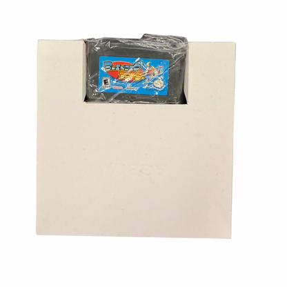 Blender Bros Game Boy Advance GBA video game featuring platforming action gameplay colorful levels enemy encounters puzzle solving power based attacks character adventure and classic handheld Nintendo action retro video game collection collectible gaming appeal cartridge and insert