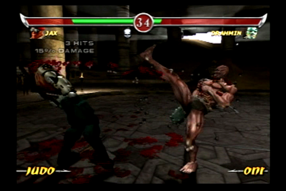 Mortal Kombat Deadly Alliance PlayStation 2 (PS2) fighting video game gameplay