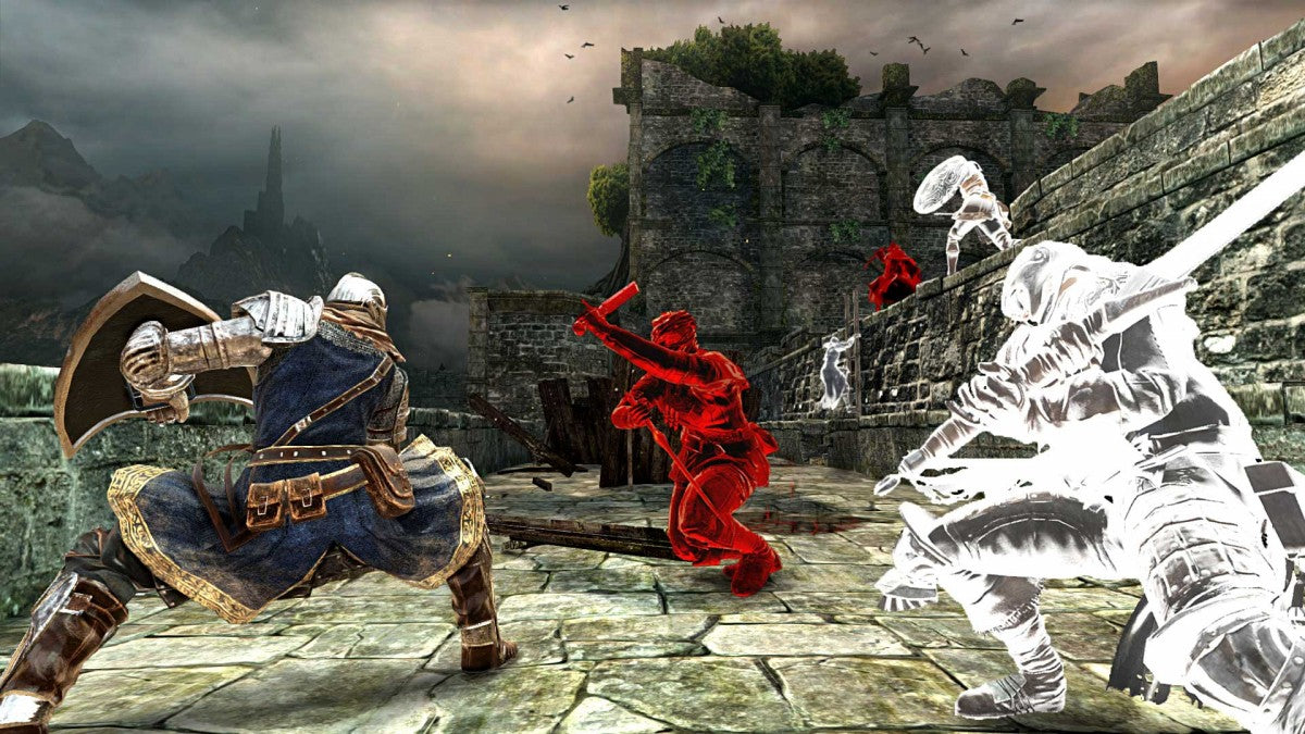 Dark Souls II: Scholar of the First Sin for Xbox One with enhanced dark fantasy action and updated content gameplay