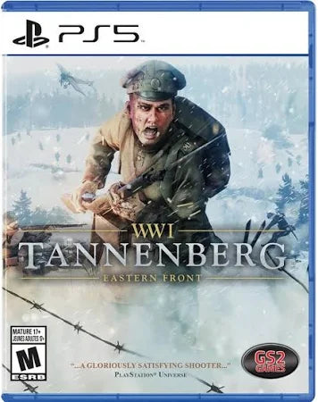WWI Tannenberg Eastern Front cover art for PlayStation 5 (PS5) video game