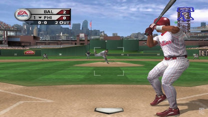 MLB 2004 for PlayStation 2 sports baseball video game featuring realistic MLB simulation authentic teams and stadiums franchise modes and classic Sony San Diego Studio gameplay experience gameplay