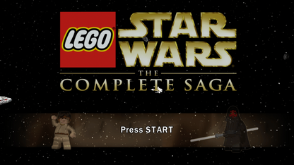 LEGO Star Wars The Complete Saga game featuring action adventure gameplay with LEGO style humor covering Episodes I through VI with character switching puzzle solving cooperative multiplayer and exploration across iconic Star Wars locations gameplay  