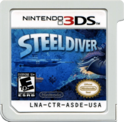 Steel Diver cartridge for Nintendo 3DS (3DS) submarine simulation video game