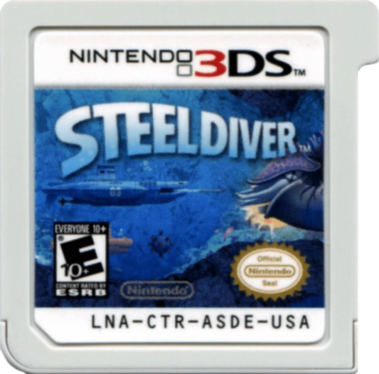 Steel Diver cartridge for Nintendo 3DS (3DS) submarine simulation video game