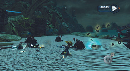 Ratchet and Clank Quest for Booty PS3 game featuring action platforming gameplay, space adventure storytelling, and classic Ratchet and Clank humor gameplay
