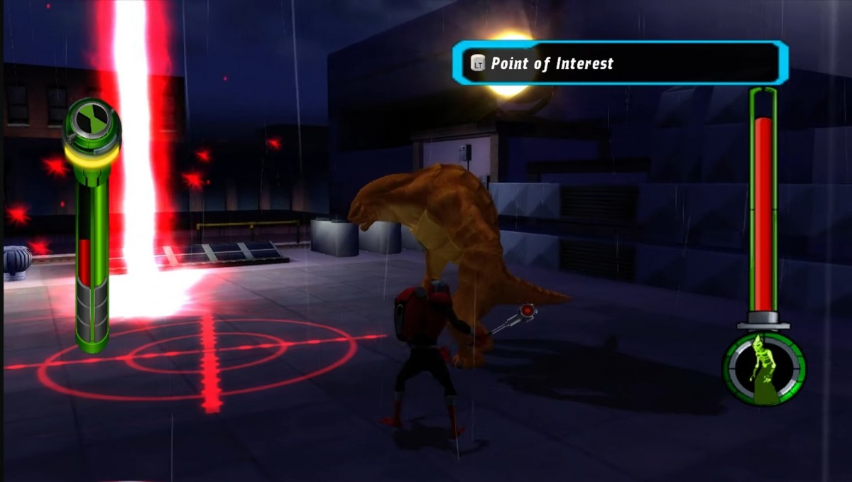 Ben 10: Alien Force: Vilgax Attacks for PlayStation 2 (PS2) featuring an action adventure where you transform into multiple Alien Force aliens to fight across different worlds; use combo combat special abilities and upgrades while taking on Vilgax in a story inspired by the series gameplay screenshot