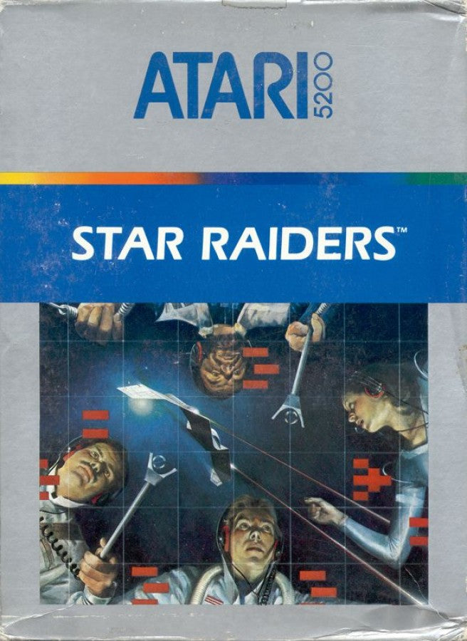 Star Raiders cover art for Atari 5200 video game